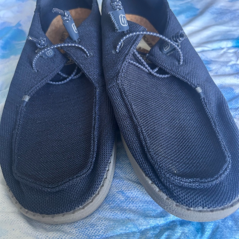 Skechers Men's Navy Slip-On Loafers